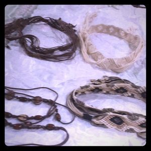 Women’s hand made fashion belts